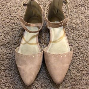 Pale pink Flats